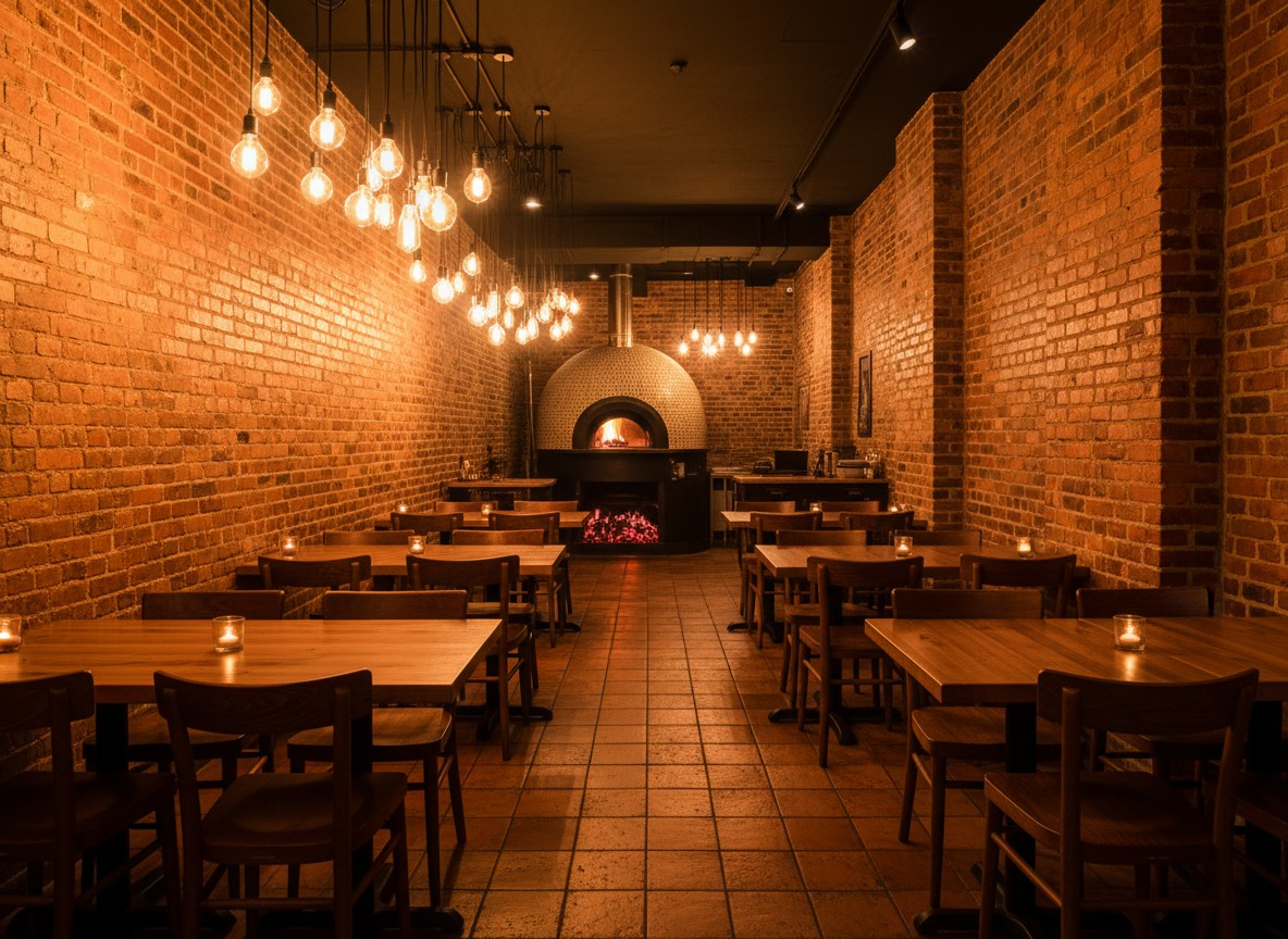 Warm interior of our restaurant